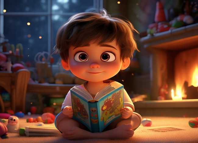 讲故事儿童简单的、讲故事简单版