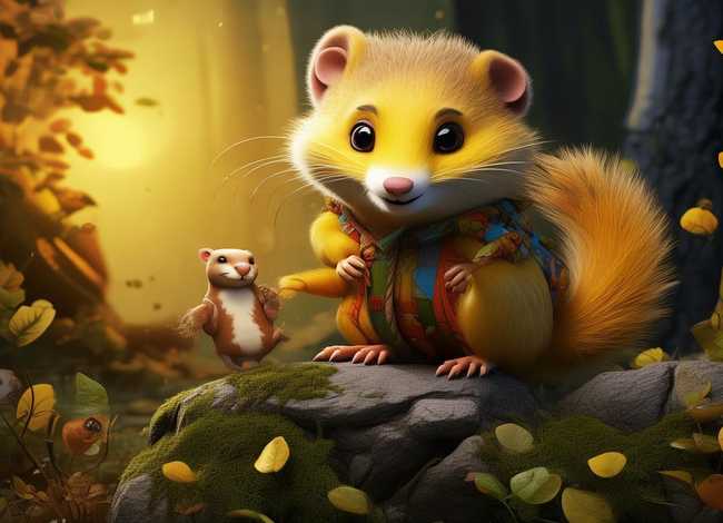 儿童寓言故事黄鼠狼；黄鼠狼的寓言故事