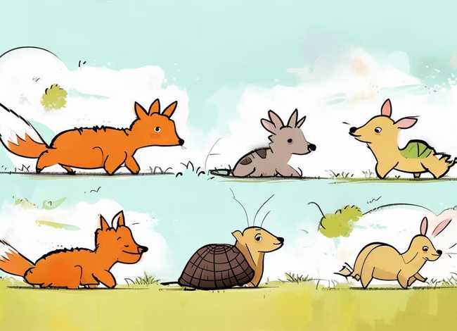 寓言故事动物简笔画、寓言故事动物简笔画怎么画