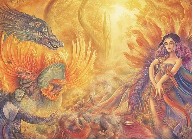 古代神话故事绘画作品;古代神话故事绘画作品大全 古代神话故事绘画作品;古代神话故事绘画作品大全