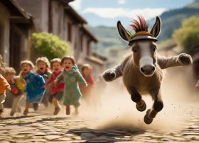 与驴有关的儿童故事；和驴有关的搞笑故事
