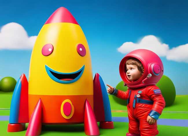 讲儿童火箭故事视频 - 火箭的儿童讲解