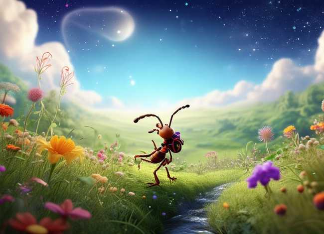 儿童故事小蚂蚁去旅行（小蚂蚁去旅行绘本故事）