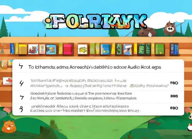 儿童有声绘本app（儿童有声绘本app排名）