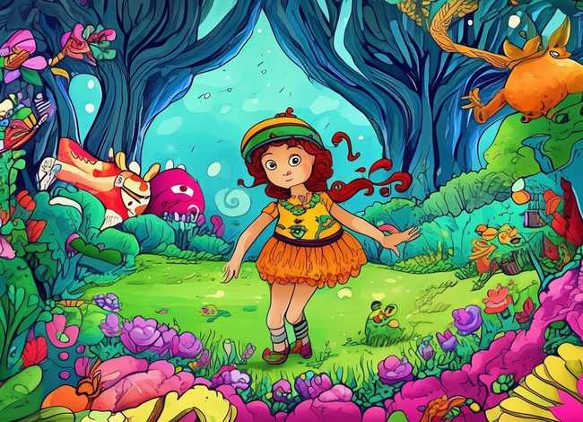 童话故事手绘画儿童画 - 儿童童话故事手绘画