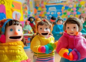 马克笔手绘绘本幼儿园，马克笔幼儿园手绘图片