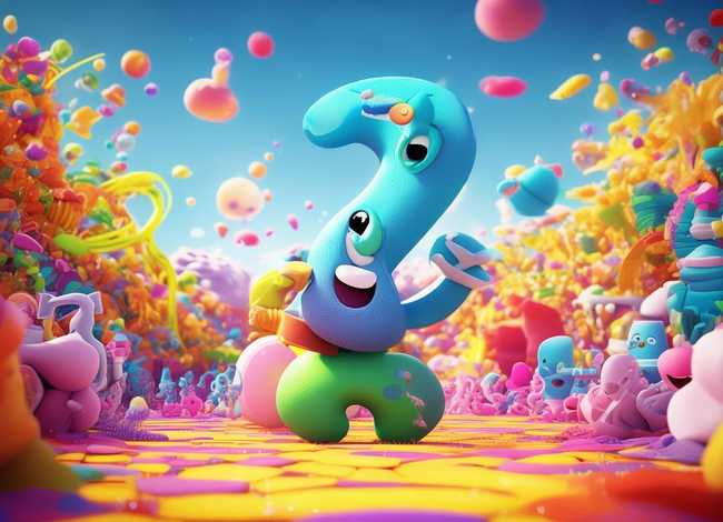 儿童数字的故事视频 - 动画片数字的故事视频