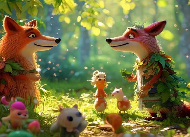 寓言故事的动画，寓言故事的动画图片