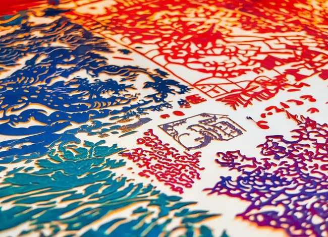 儿童非遗剪纸故事分享 - 非遗文化剪纸传承事例