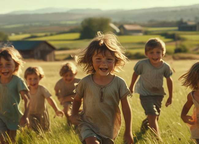 乡村孩子童年故事、乡村孩子的故事