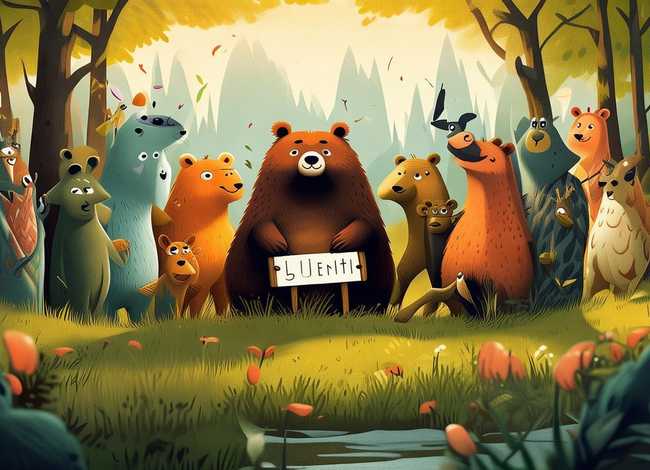 儿童故事团结就是力量背景素材 - 团结就是力量的背景故事