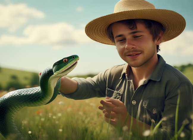 蛇和农夫儿童故事 - 少儿故事农夫和蛇的故事在线听