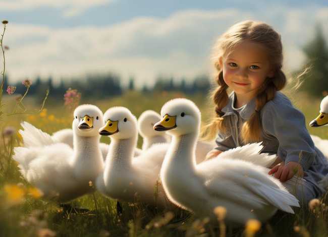 儿童版天鹅故事（天鹅的故事完整版）