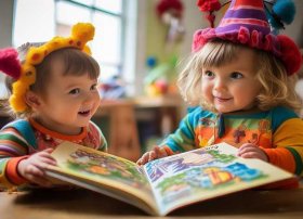 儿童双人故事，双人幼儿故事表演