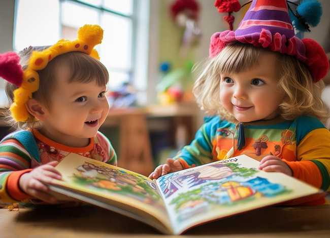 儿童双人故事，双人幼儿故事表演