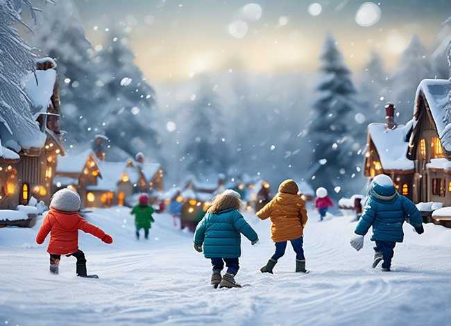 下雪故事儿童版、下雪的故事幼儿