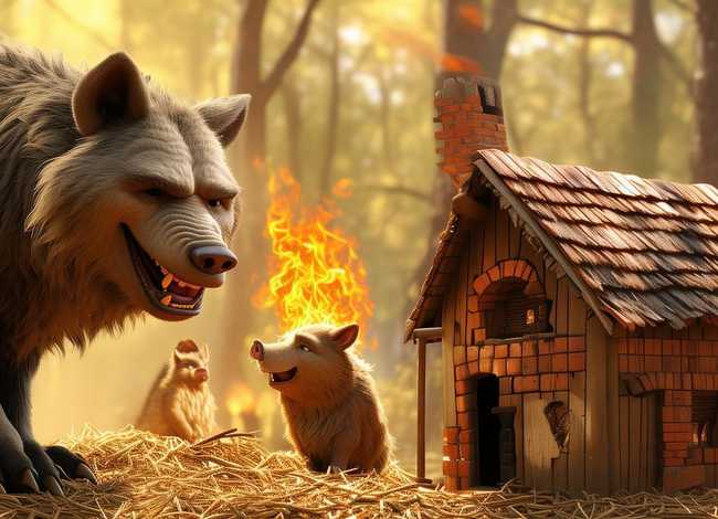 狼和三只小猪的故事 狼和三只小猪的故事完整版