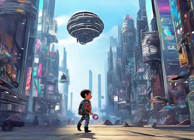 科幻故事作文儿（科幻故事作文儿450）