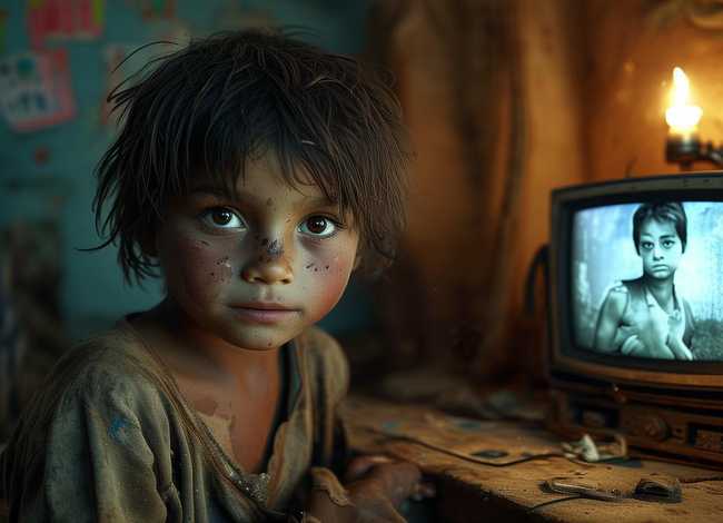 贫困小孩的故事与视频；贫困小孩的故事与视频播放