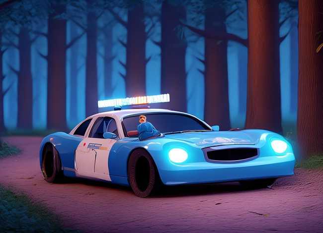 警车的故事儿童睡前故事啄木鸟；警车的故事 幼儿睡前