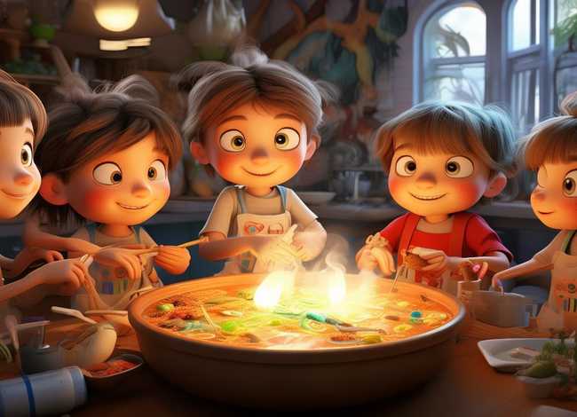 火锅的儿童故事 - 有关火锅的幼儿故事