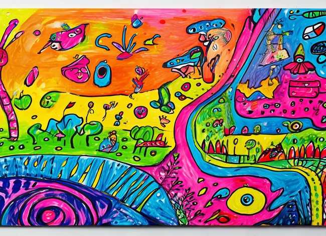 儿童马克笔创意画 儿童马克笔创意画图片