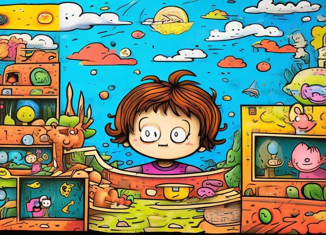 儿童画漫画小故事 少儿漫画手绘小故事