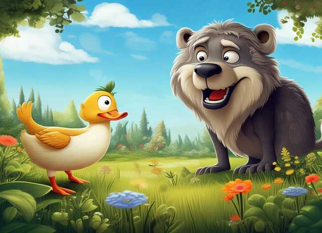 儿童故事纯文字、儿童故事纯文字狼和小鸭