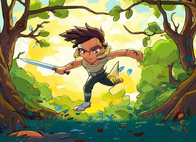 英雄小故事简笔画，英雄小故事简笔画图片