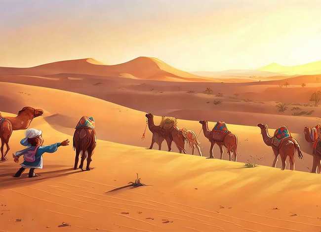 关于沙漠的绘本故事 关于沙漠的绘本故事图片