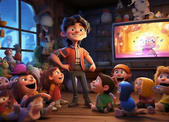 讲儿童故事模板；儿童故事模板视频