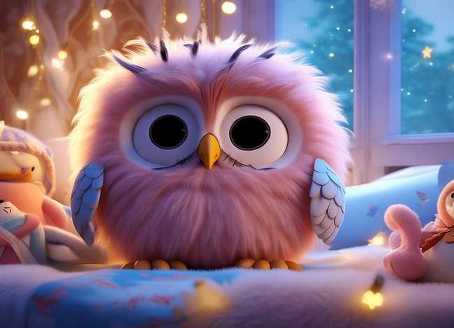 猫头鹰儿童故事3-6岁视频；猫头鹰幼儿故事