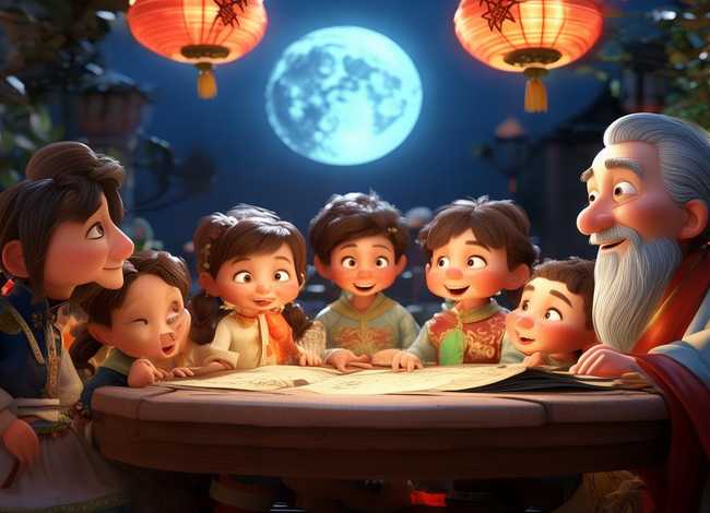 中秋节的故事儿童版幼儿小班 中秋节的故事幼儿园小班