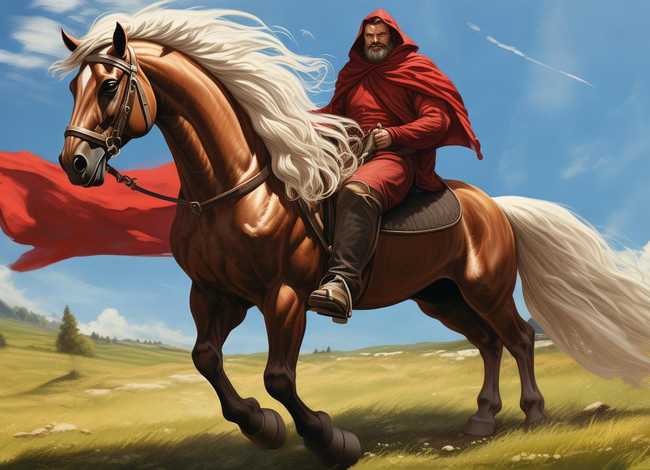 巨人马场正平 - 巨人骑马