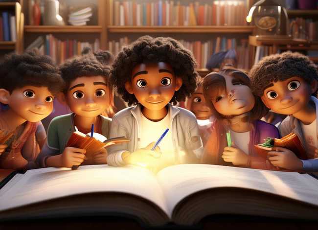 适合学习励志的插画，励志好学的画