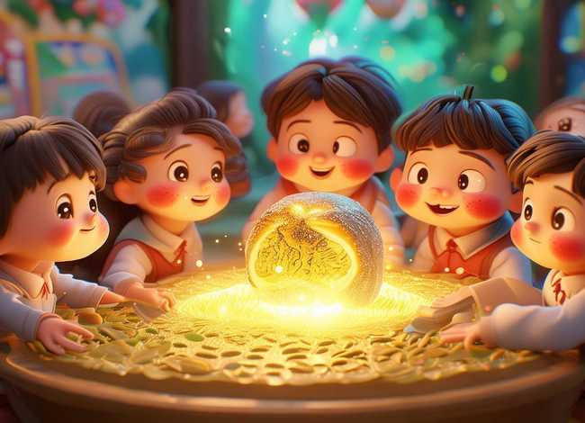 儿童动画石榴故事；幼儿园石榴的课程故事