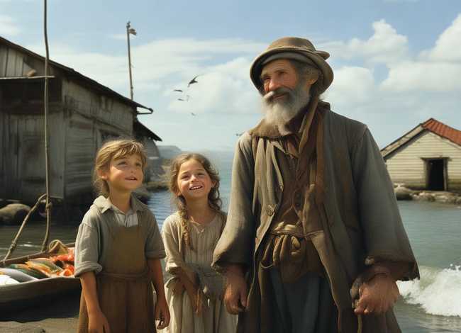 渔夫和他的妻子儿童童话故事；渔夫和他的妻子的故事简介