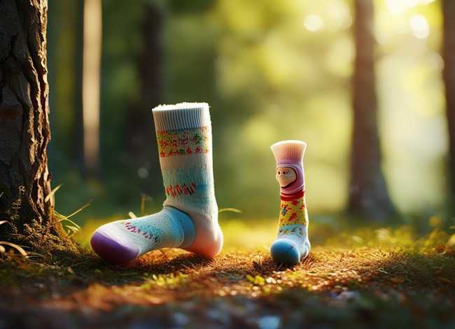 儿童故事长袜子短袜子 播放长袜子图片故事