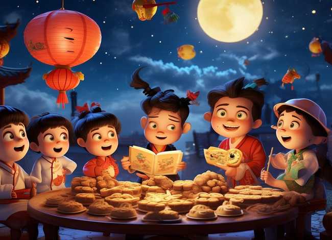 儿童中秋故事绘本、幼儿中秋故事绘本