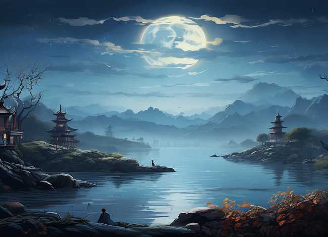 思乡的古诗背景图片，思乡的古诗背景图片大全