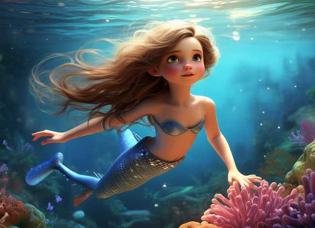 儿童睡前故事美人鱼的故事、宝宝睡前故事美人鱼的故事