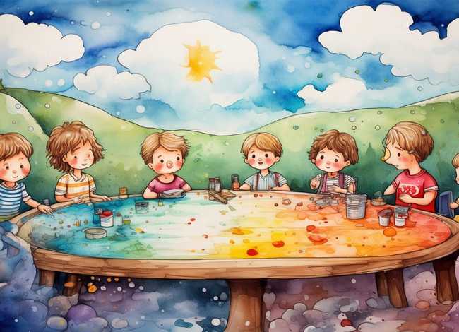 水粉幼儿故事画，水粉幼儿故事画怎么画