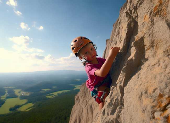 孩子攀岩的故事，孩子攀岩的故事视频
