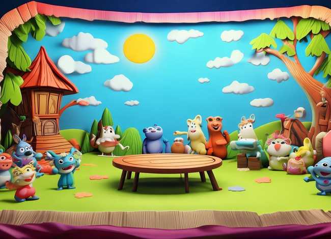 儿童讲故事ppt模板图片 - 儿童讲故事ppt模板