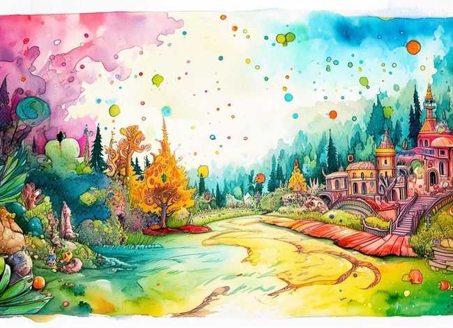 水粉绘本故事 - 水粉绘本故事连环画