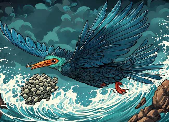 神话故事手抄报怎么画精卫填海，神话故事手抄报怎么画精卫填海图片大全