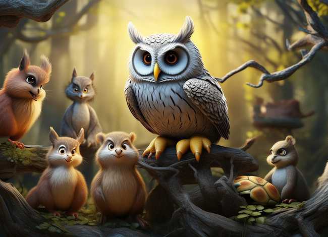 寓言小故事图画 - 寓言小故事图画大全