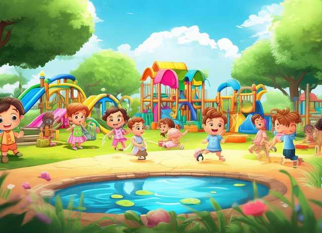 儿童故事《夏天的故事》 - 夏天的故事绘画幼儿园