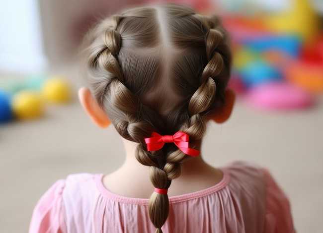 心形儿童编发;儿童编发心形造型 心形儿童编发;儿童编发心形造型