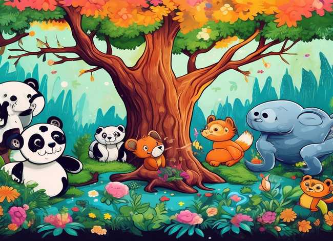 动物世界的儿童故事 动物世界的绘本故事